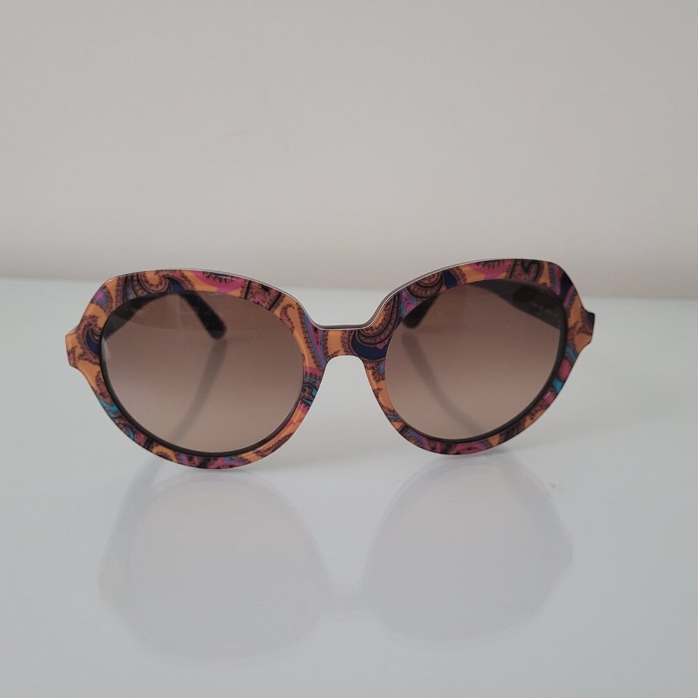 ETRO oversized round frame sunglasses - Picture 2 of 4